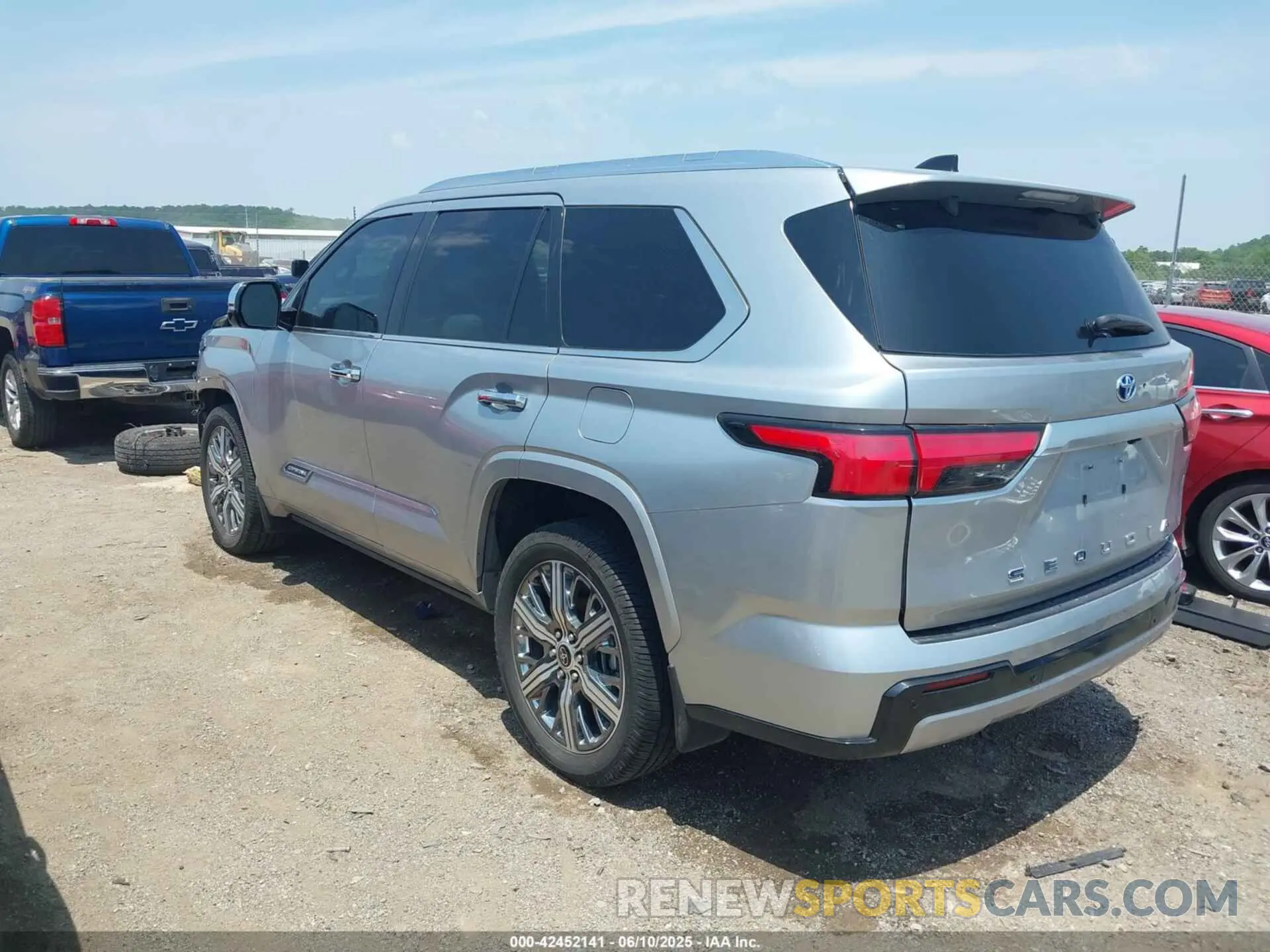 3 Photograph of a damaged car 7SVAAABA7PX008987 TOYOTA SEQUOIA 2023
