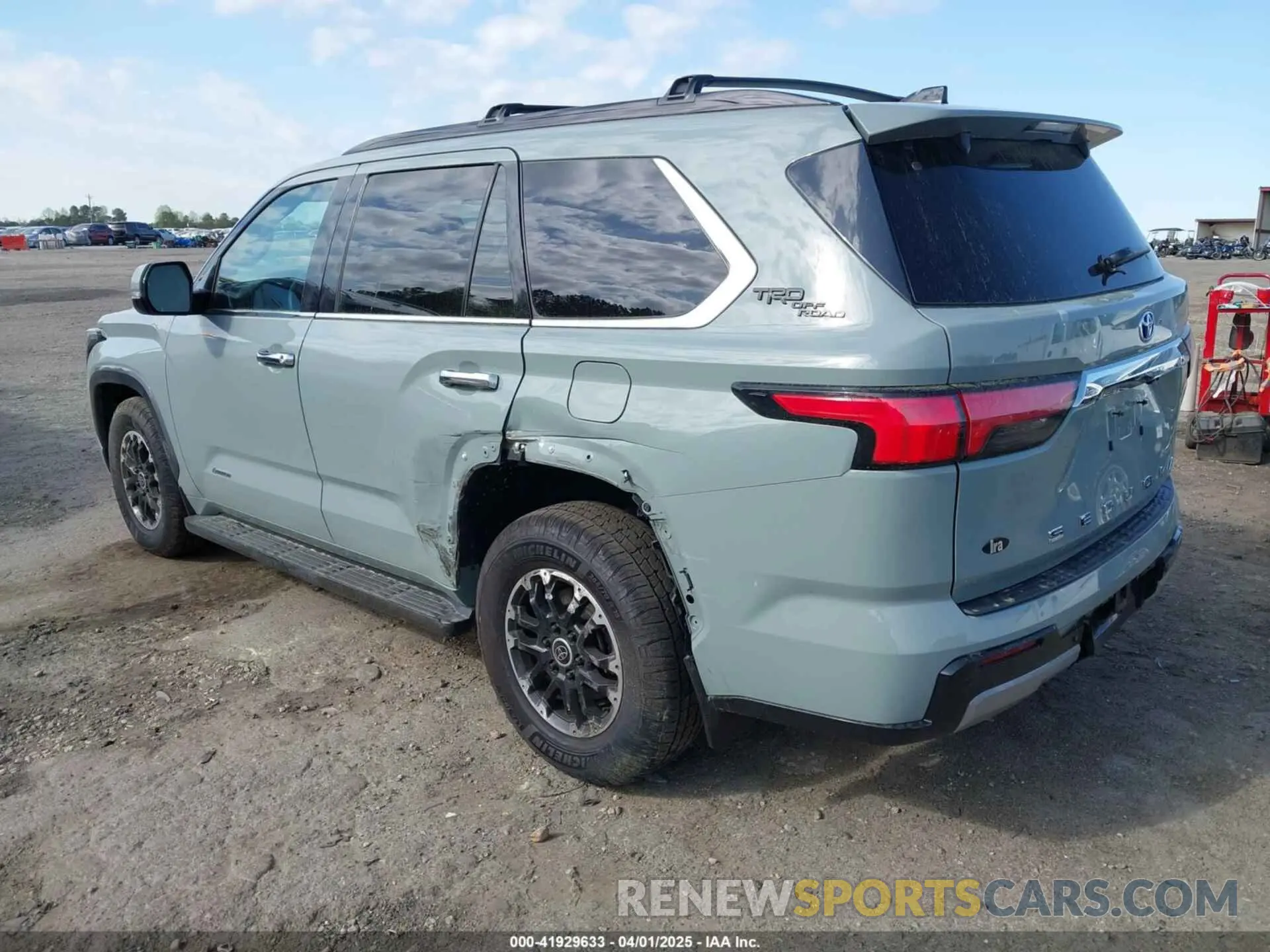 3 Photograph of a damaged car 7SVAAABA9PX004097 TOYOTA SEQUOIA 2023