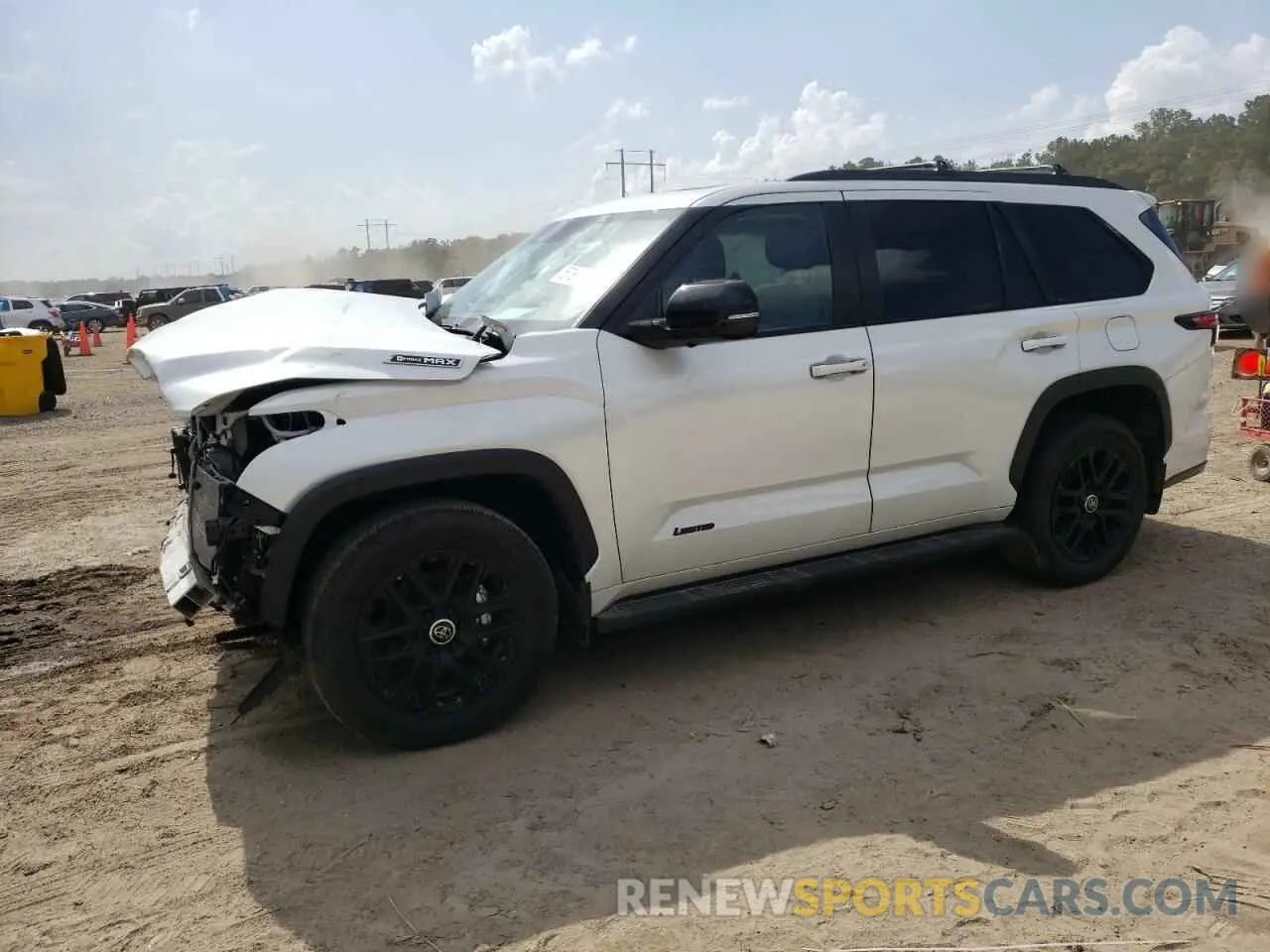 1 Photograph of a damaged car 7SVAAAAA2RX003748 TOYOTA SEQUOIA 2024