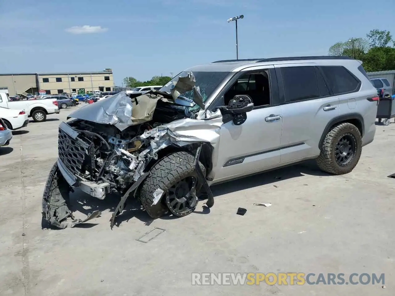 1 Photograph of a damaged car 7SVAAABA0RX022703 TOYOTA SEQUOIA 2024
