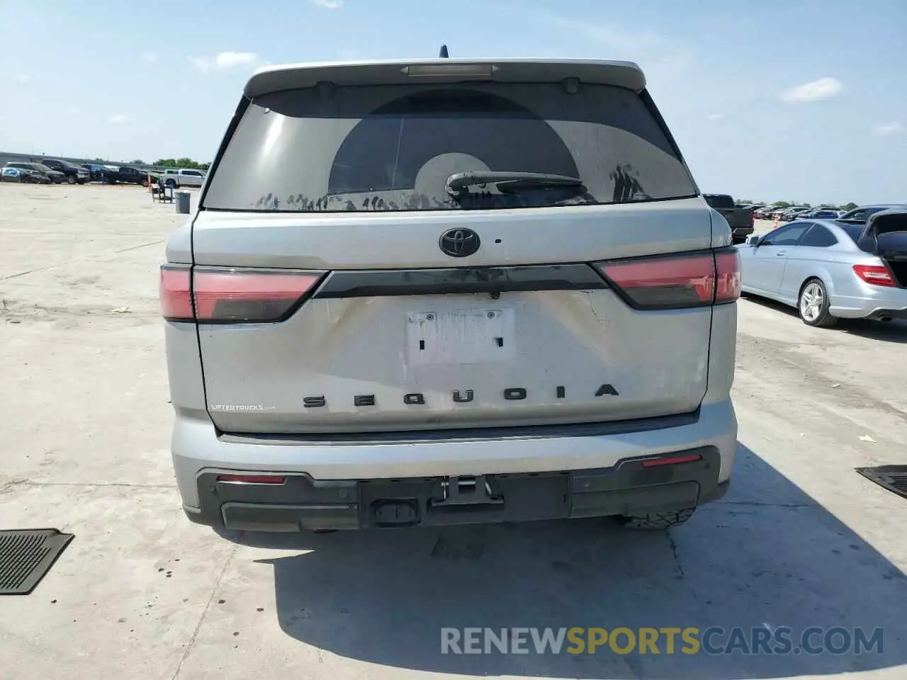 6 Photograph of a damaged car 7SVAAABA0RX022703 TOYOTA SEQUOIA 2024