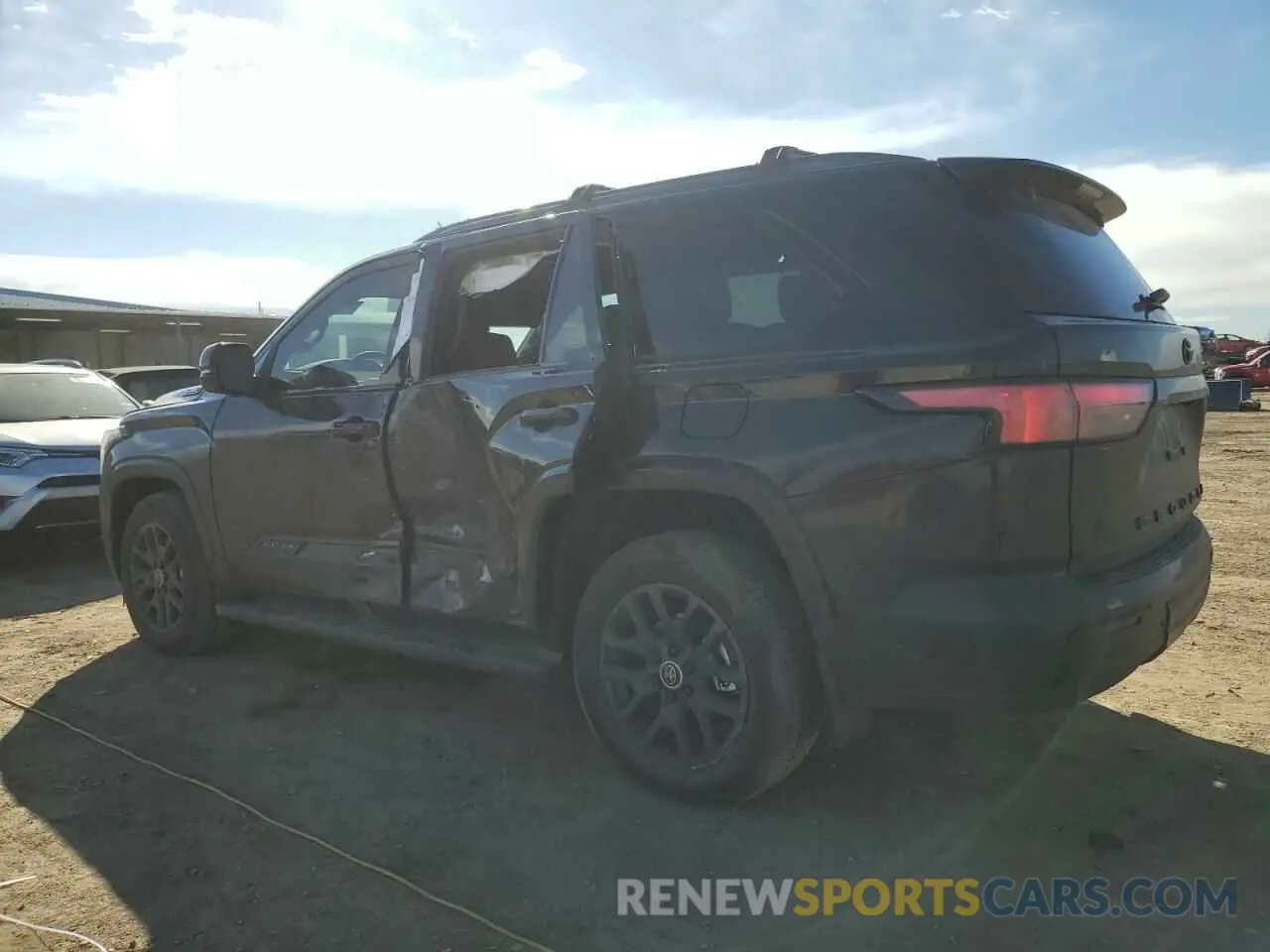 2 Photograph of a damaged car 7SVAAABA1RX045827 TOYOTA SEQUOIA 2024