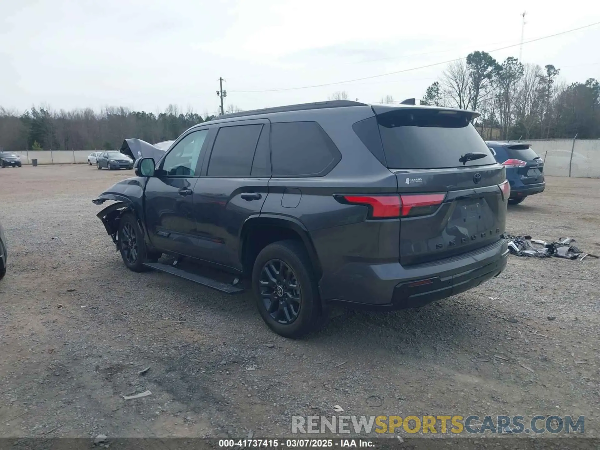 3 Photograph of a damaged car 7SVAAABA3RX023991 TOYOTA SEQUOIA 2024
