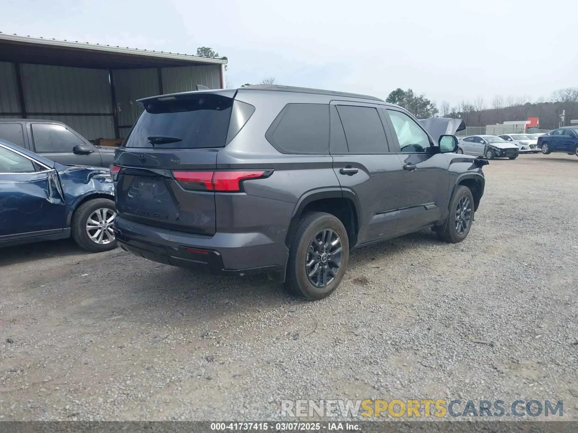 4 Photograph of a damaged car 7SVAAABA3RX023991 TOYOTA SEQUOIA 2024