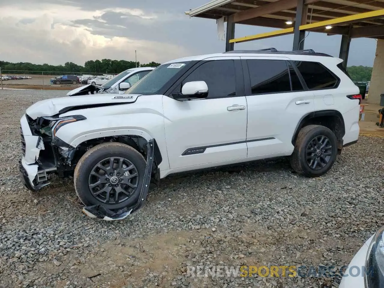 1 Photograph of a damaged car 7SVAAABA3RX043013 TOYOTA SEQUOIA 2024