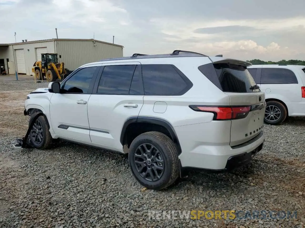 2 Photograph of a damaged car 7SVAAABA3RX043013 TOYOTA SEQUOIA 2024