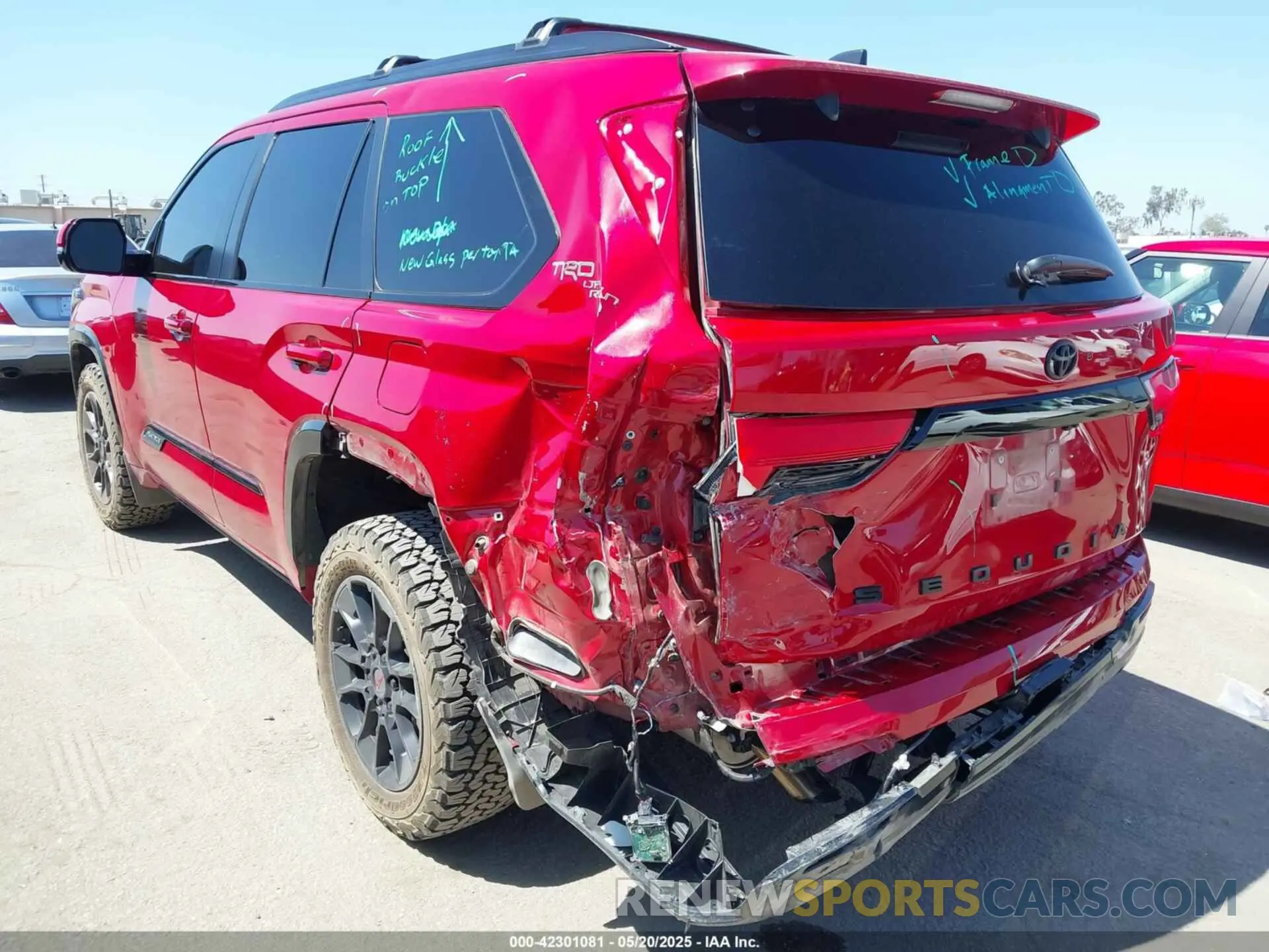 3 Photograph of a damaged car 7SVAAABA3RX044856 TOYOTA SEQUOIA 2024