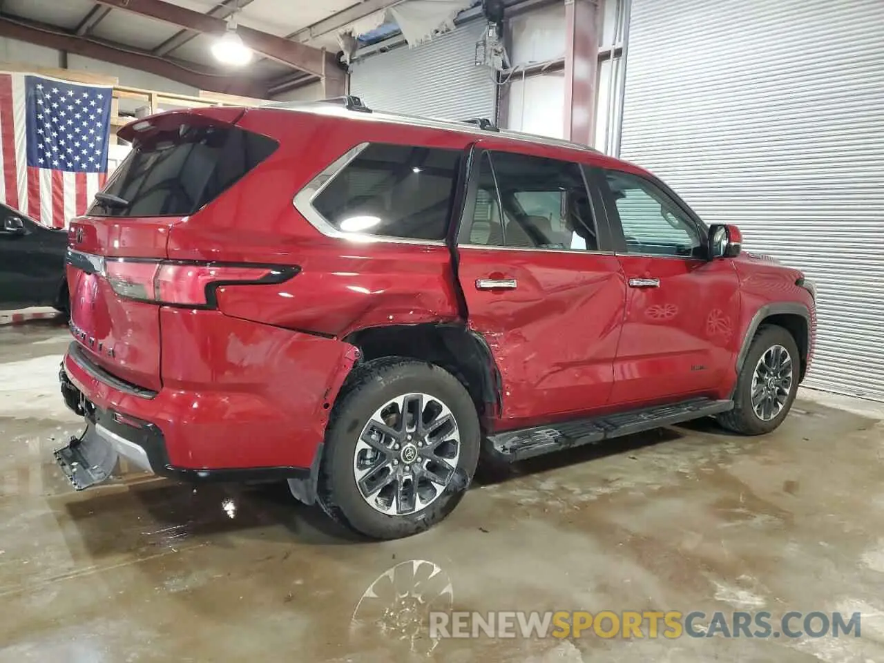 3 Photograph of a damaged car 7SVAAABA5RX044406 TOYOTA SEQUOIA 2024