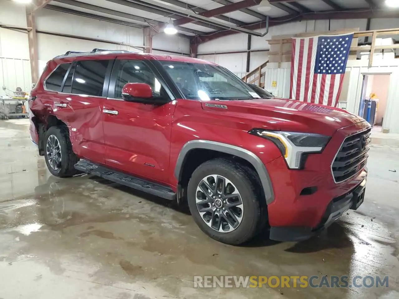 4 Photograph of a damaged car 7SVAAABA5RX044406 TOYOTA SEQUOIA 2024