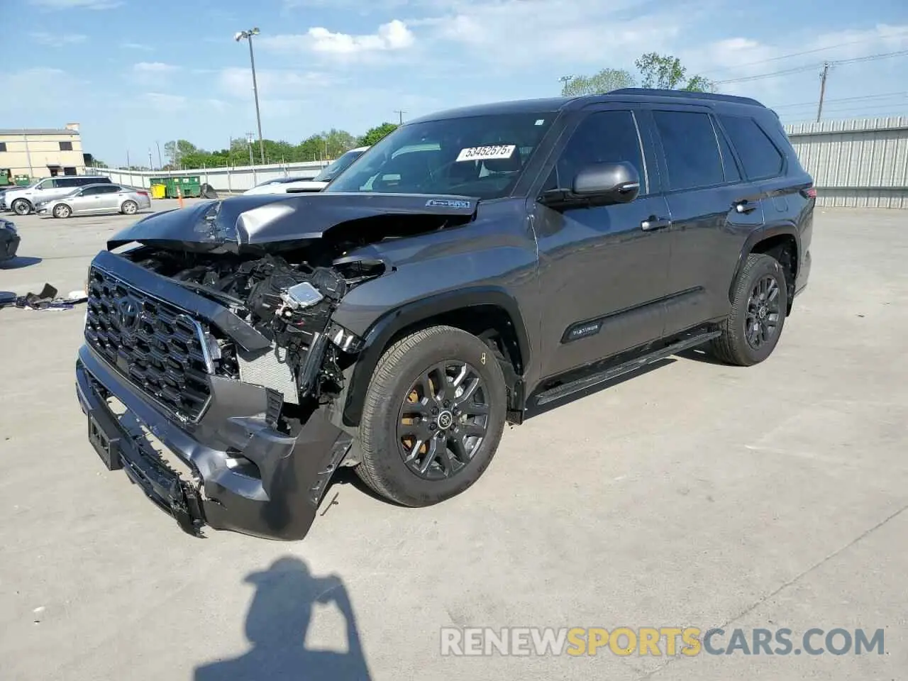 1 Photograph of a damaged car 7SVAAABA8RX034937 TOYOTA SEQUOIA 2024