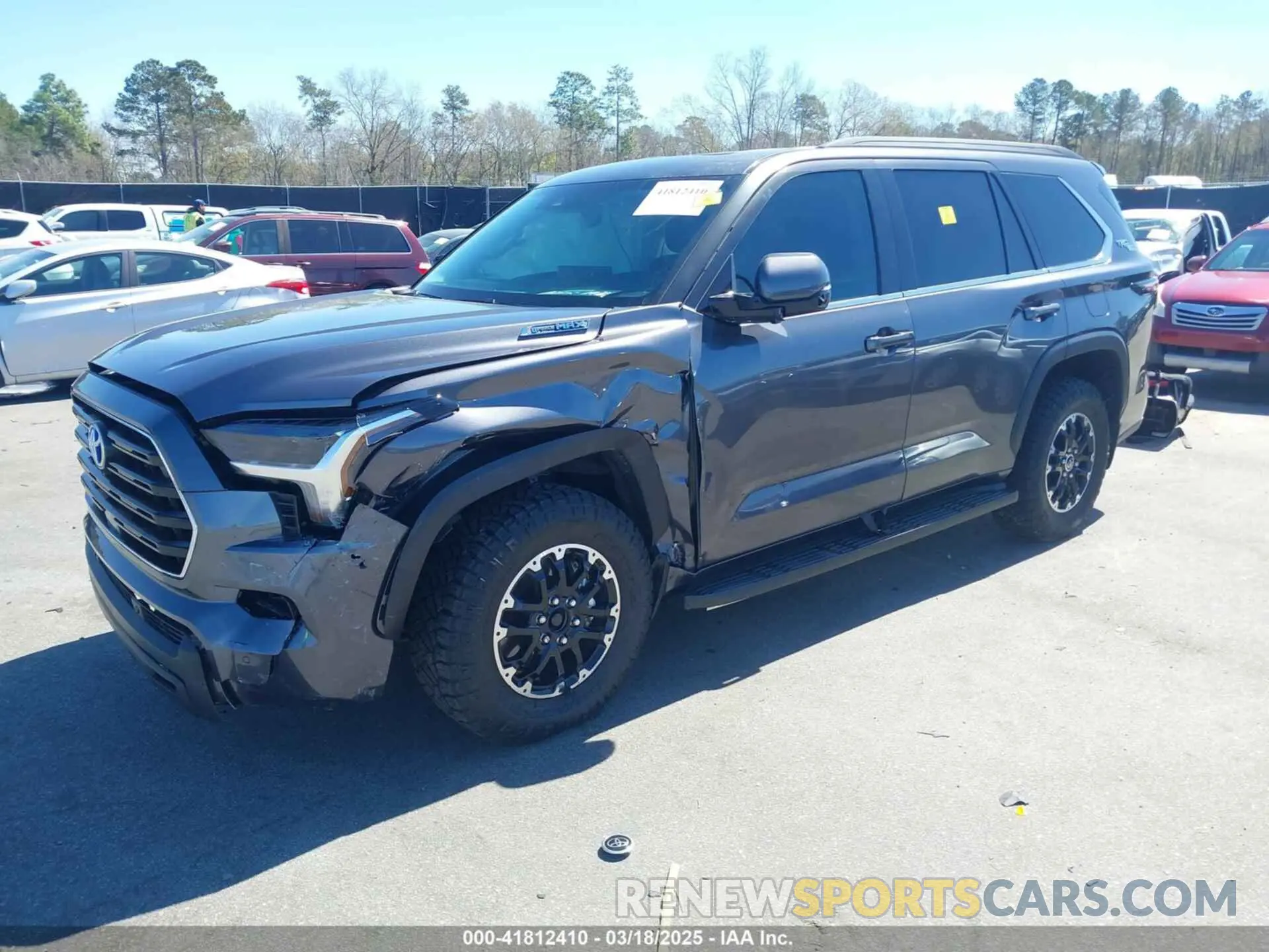 2 Photograph of a damaged car 7SVAAABA8RX047798 TOYOTA SEQUOIA 2024