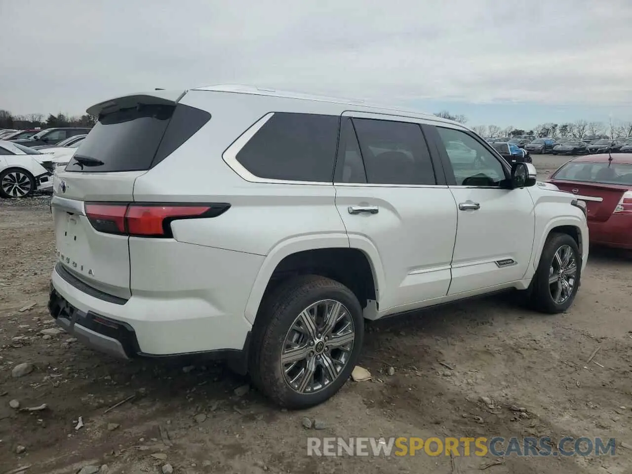 3 Photograph of a damaged car 7SVAAABAXRX042733 TOYOTA SEQUOIA 2024