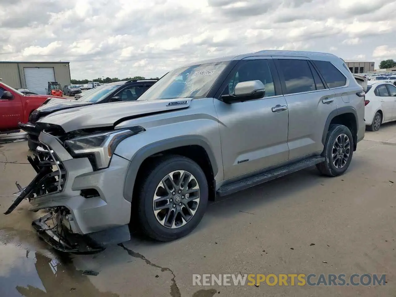 1 Photograph of a damaged car 7SVAAAAA0SX003883 TOYOTA SEQUOIA 2025