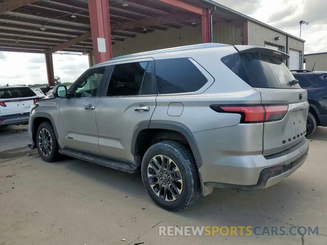 2 Photograph of a damaged car 7SVAAAAA0SX003883 TOYOTA SEQUOIA 2025