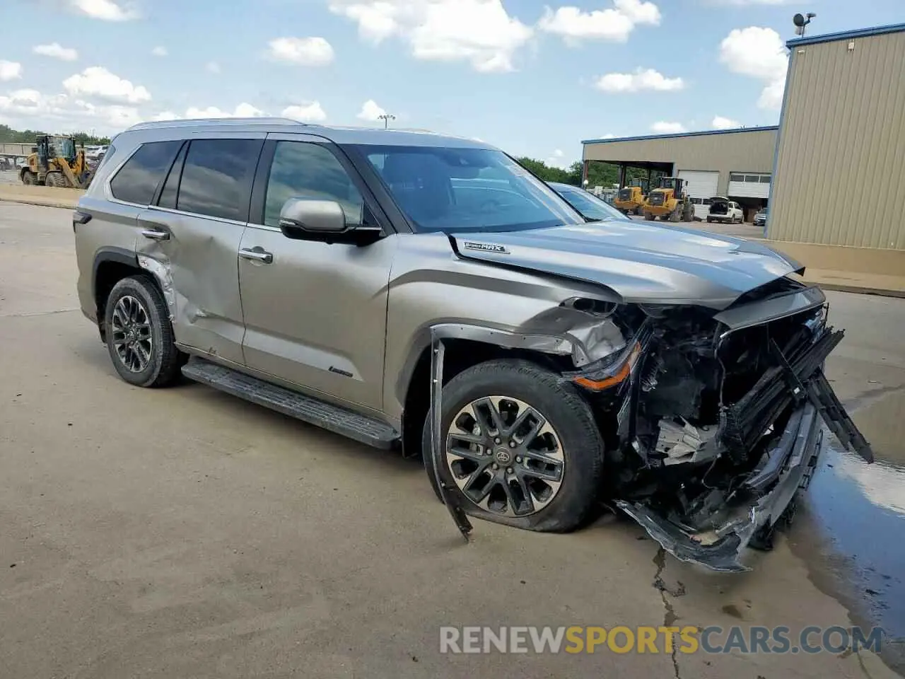4 Photograph of a damaged car 7SVAAAAA0SX003883 TOYOTA SEQUOIA 2025