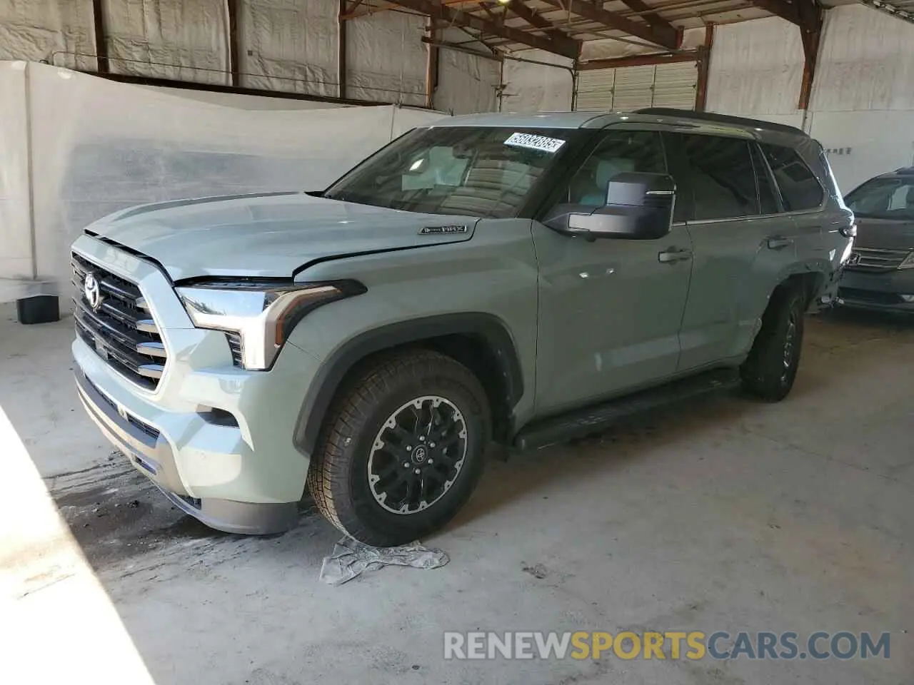 1 Photograph of a damaged car 7SVAAABA0SX053360 TOYOTA SEQUOIA 2025