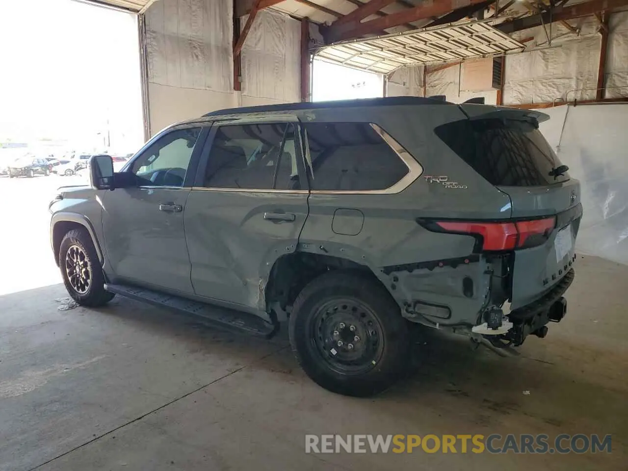 2 Photograph of a damaged car 7SVAAABA0SX053360 TOYOTA SEQUOIA 2025