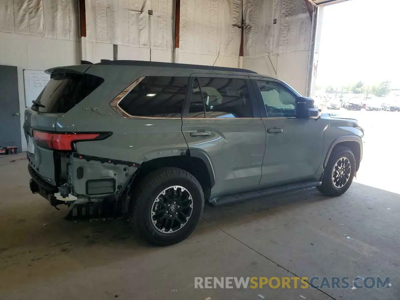 3 Photograph of a damaged car 7SVAAABA0SX053360 TOYOTA SEQUOIA 2025