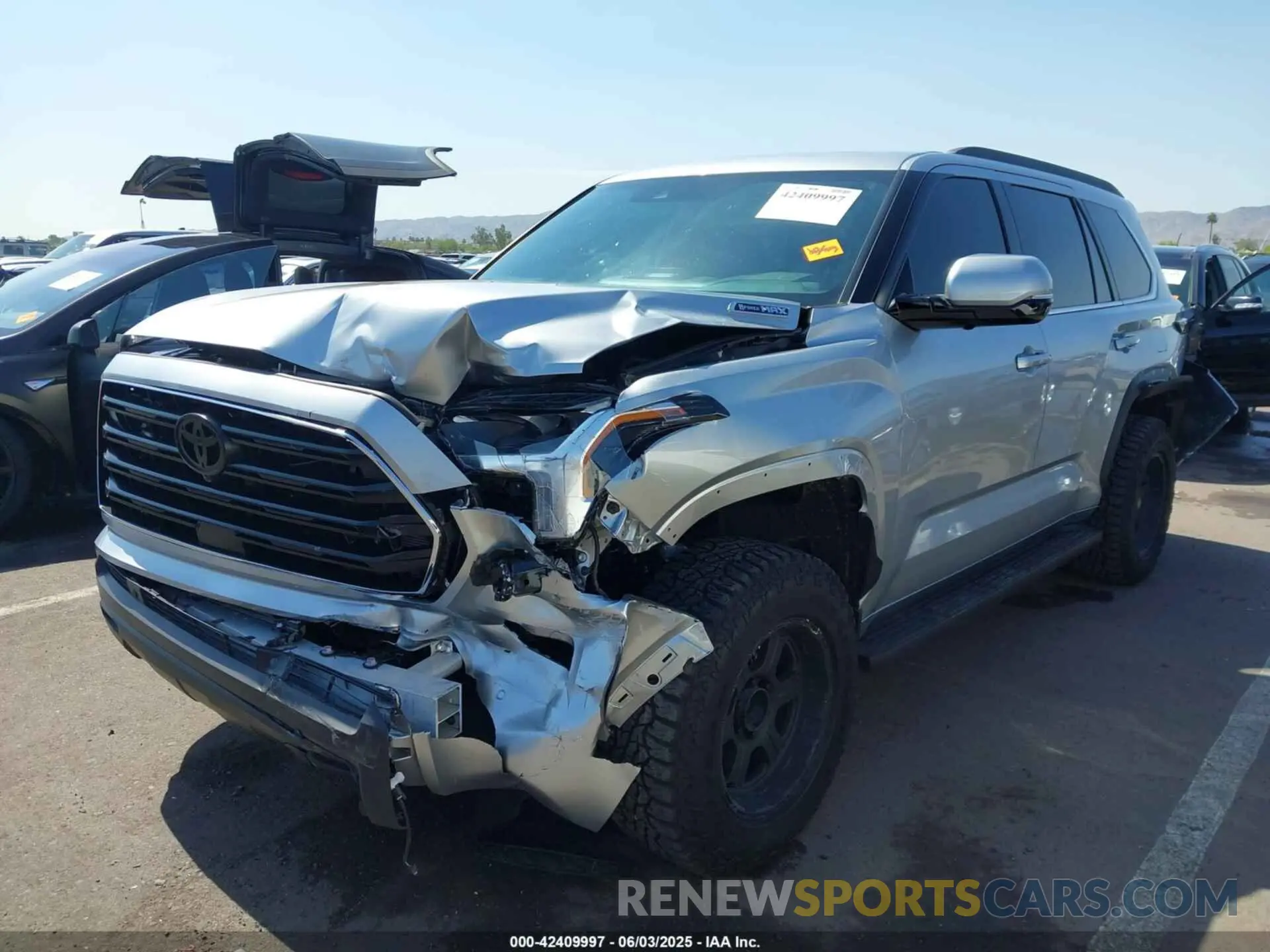6 Photograph of a damaged car 7SVAAABA0SX062947 TOYOTA SEQUOIA 2025