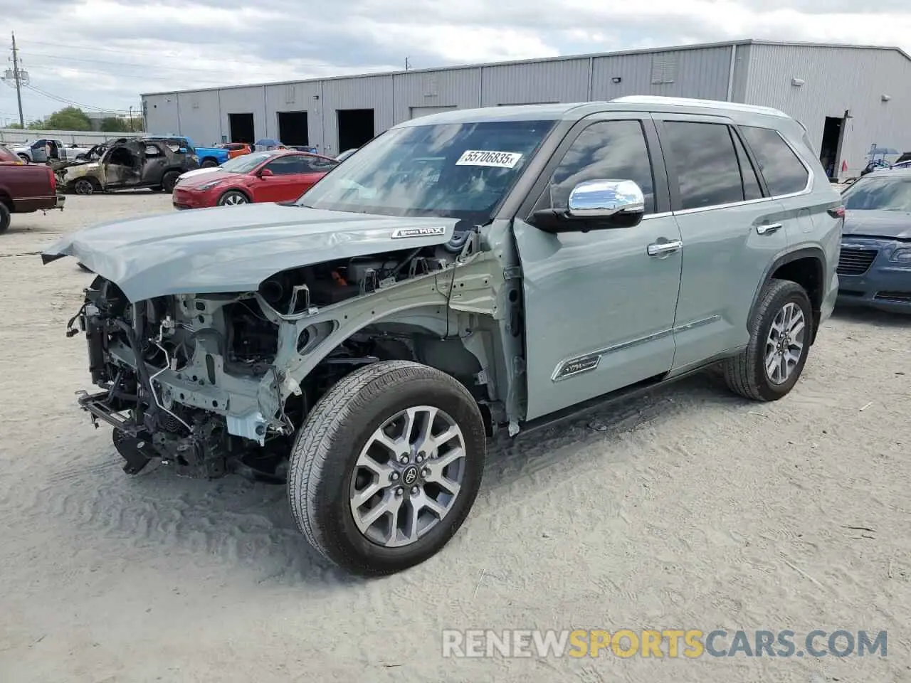 1 Photograph of a damaged car 7SVAAABA1SX058941 TOYOTA SEQUOIA 2025