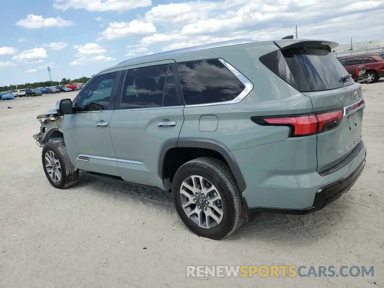 2 Photograph of a damaged car 7SVAAABA1SX058941 TOYOTA SEQUOIA 2025