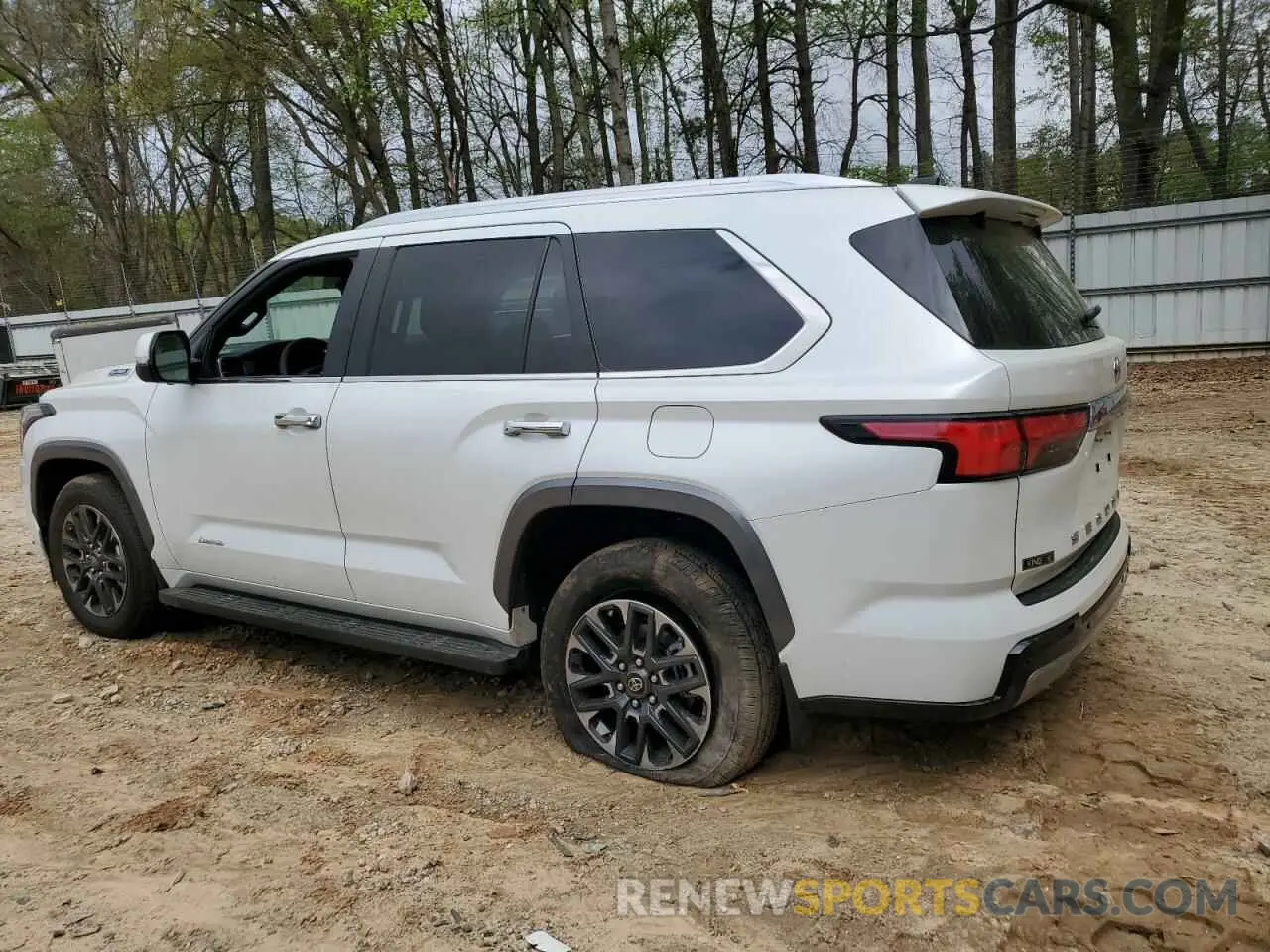 2 Photograph of a damaged car 7SVAAABA3SX054096 TOYOTA SEQUOIA 2025