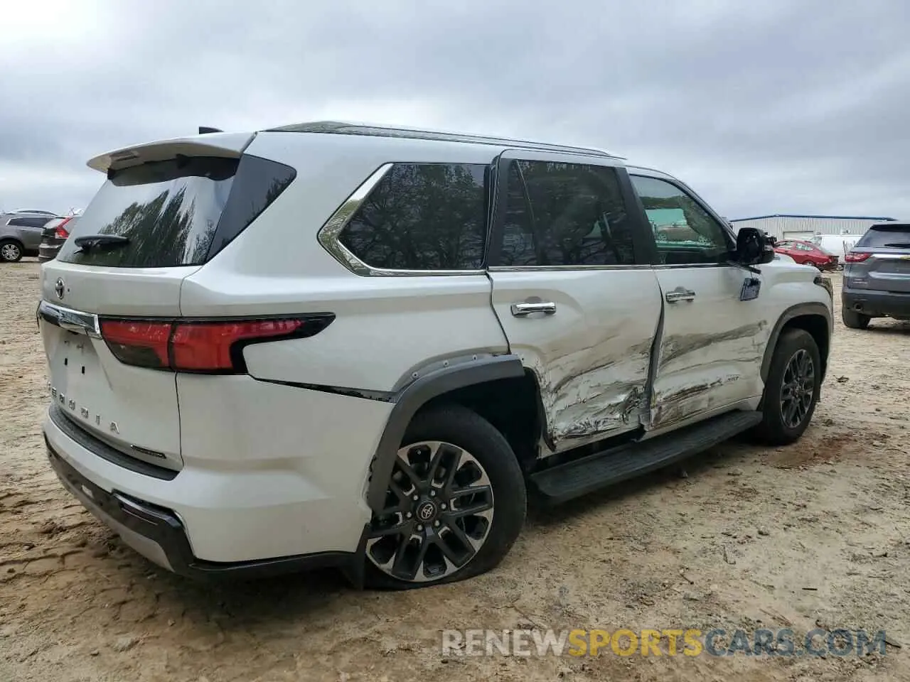 3 Photograph of a damaged car 7SVAAABA3SX054096 TOYOTA SEQUOIA 2025