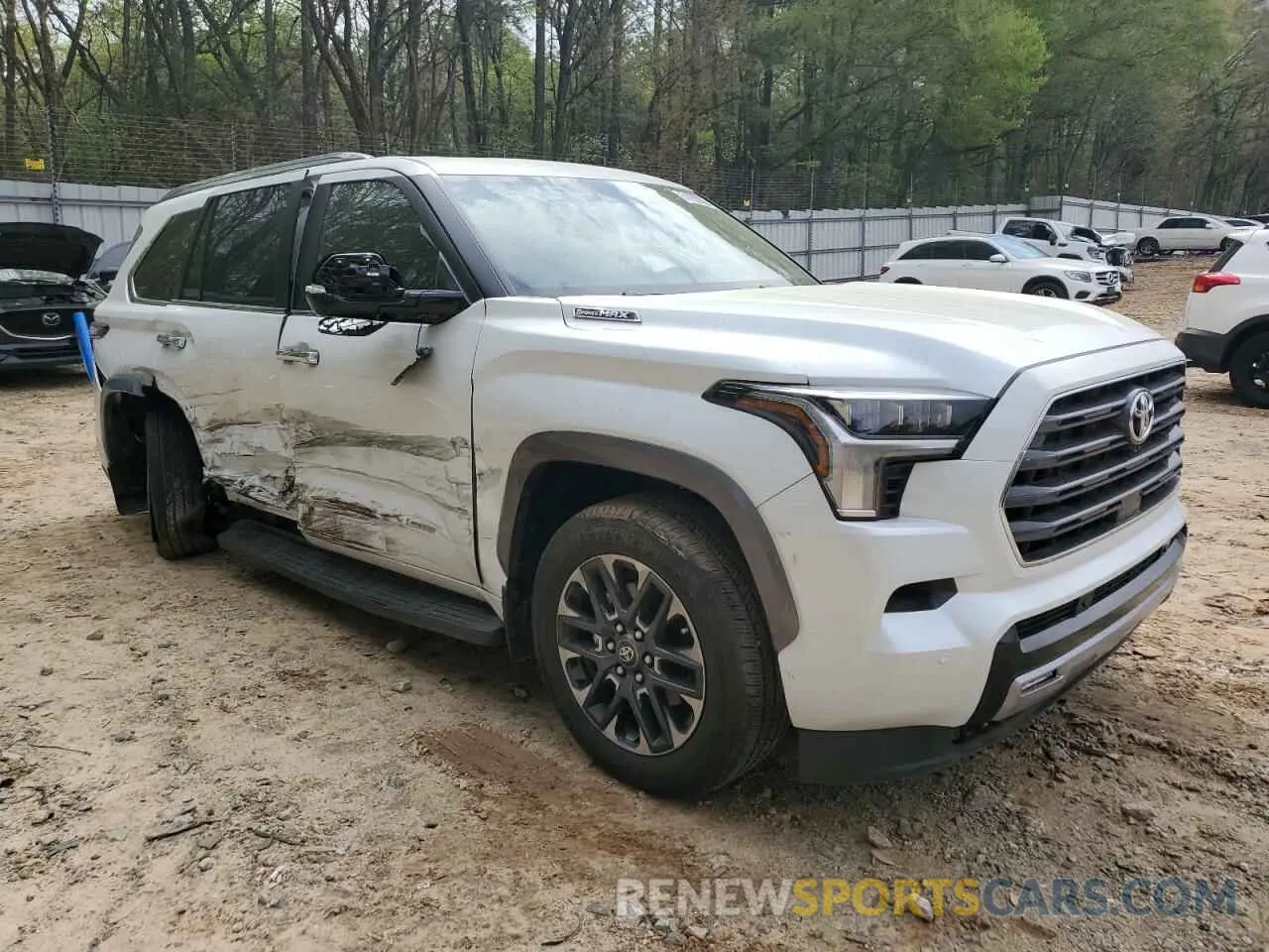 4 Photograph of a damaged car 7SVAAABA3SX054096 TOYOTA SEQUOIA 2025