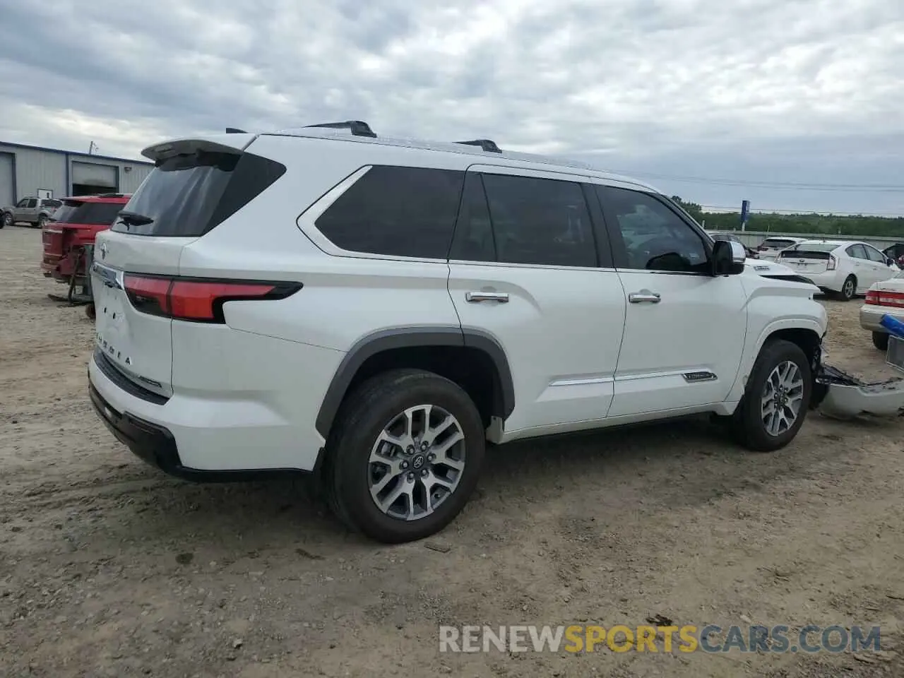 3 Photograph of a damaged car 7SVAAABA4SX054592 TOYOTA SEQUOIA 2025
