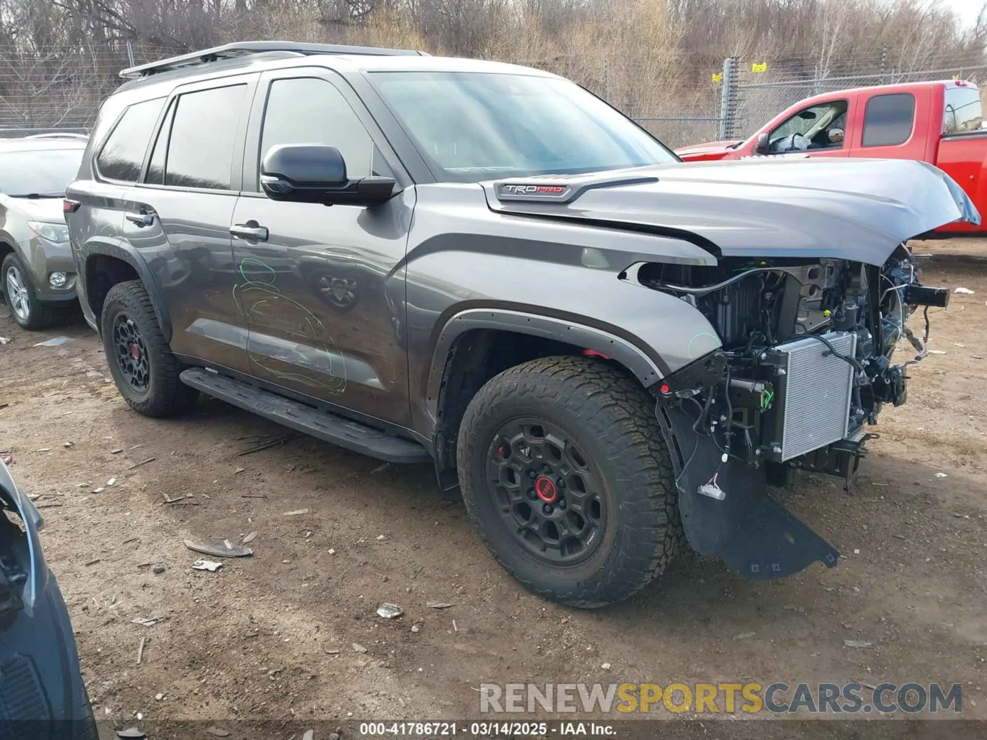 1 Photograph of a damaged car 7SVAAABA7SX048527 TOYOTA SEQUOIA 2025