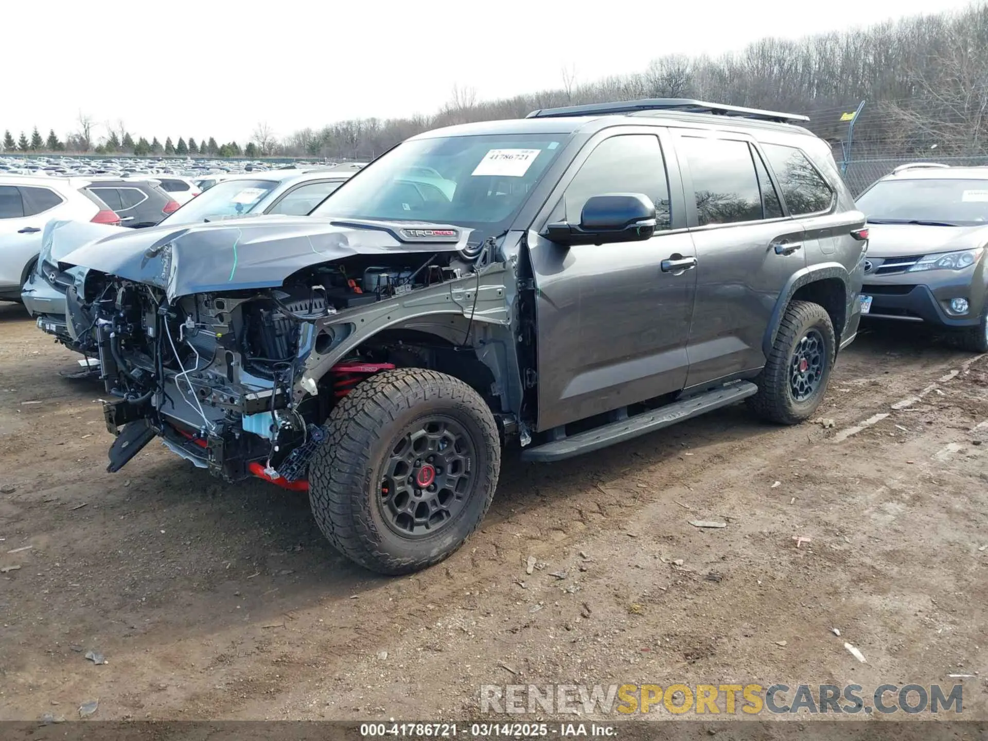 2 Photograph of a damaged car 7SVAAABA7SX048527 TOYOTA SEQUOIA 2025
