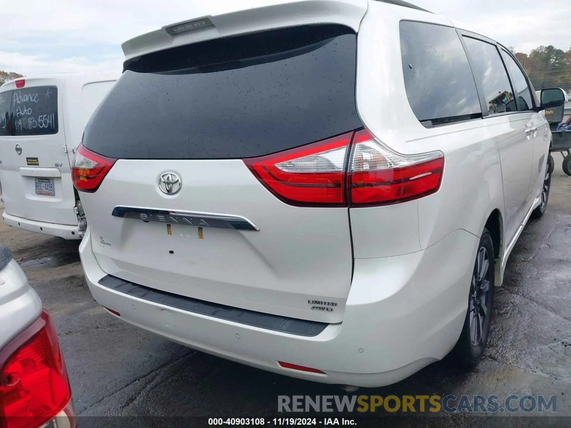 16 Photograph of a damaged car 5TDDZ3DC2KS226750 TOYOTA SIENNA 2019