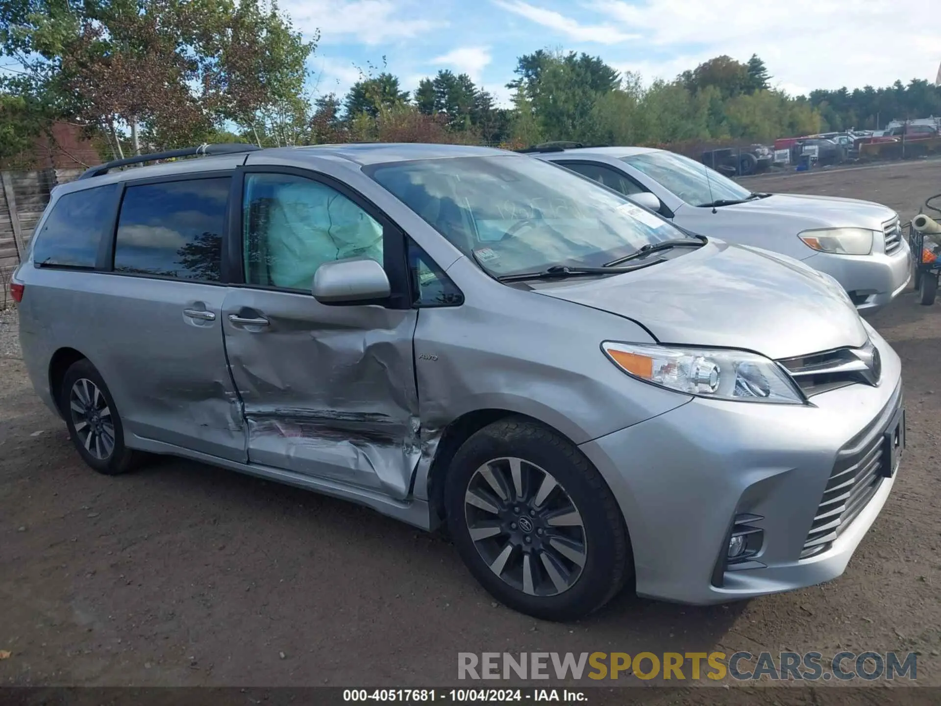 6 Photograph of a damaged car 5TDDZ3DC7KS227408 TOYOTA SIENNA 2019