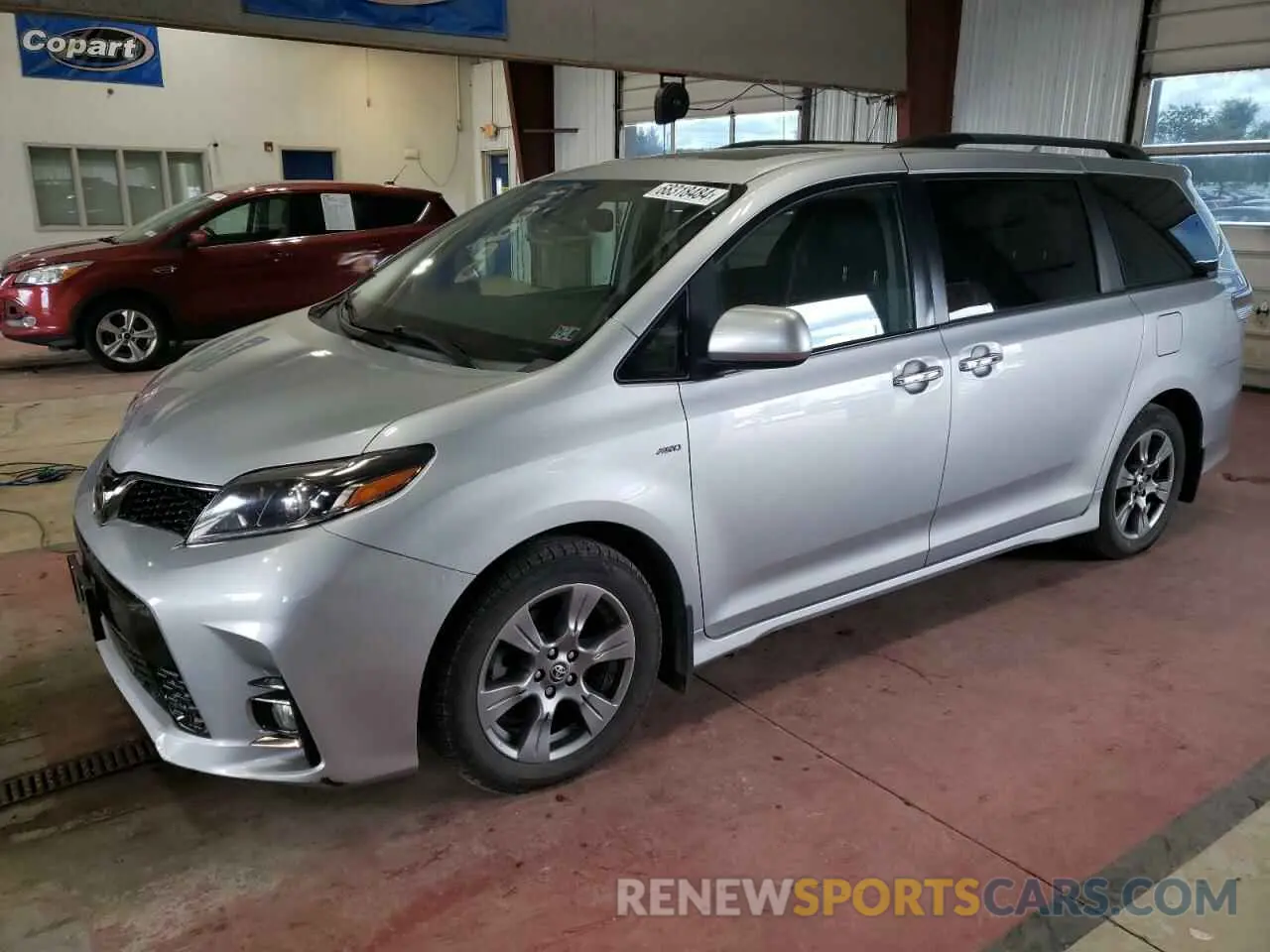 1 Photograph of a damaged car 5TDEZ3DC3KS221691 TOYOTA SIENNA 2019