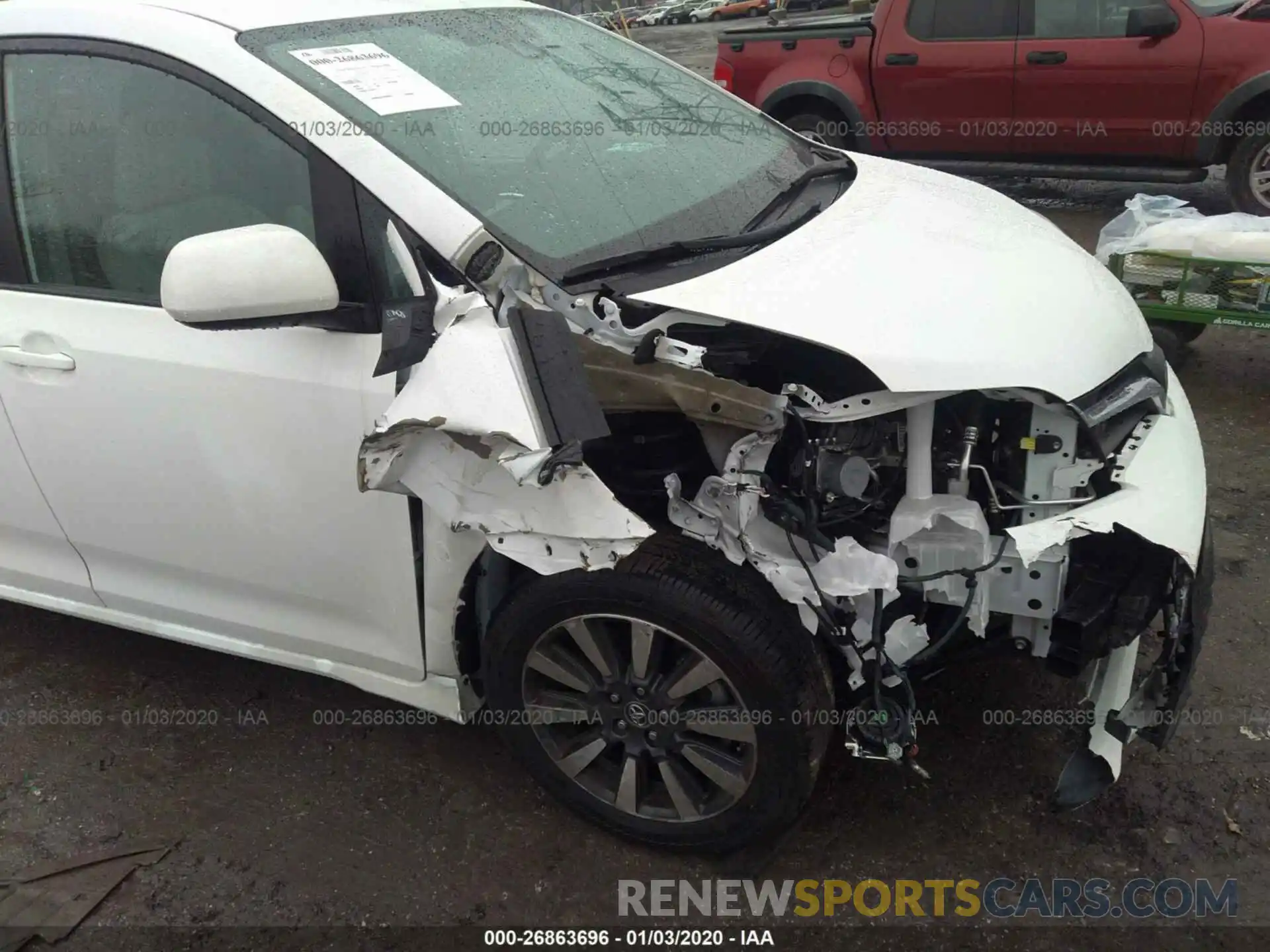 6 Photograph of a damaged car 5TDJZ3DC9KS224738 TOYOTA SIENNA 2019