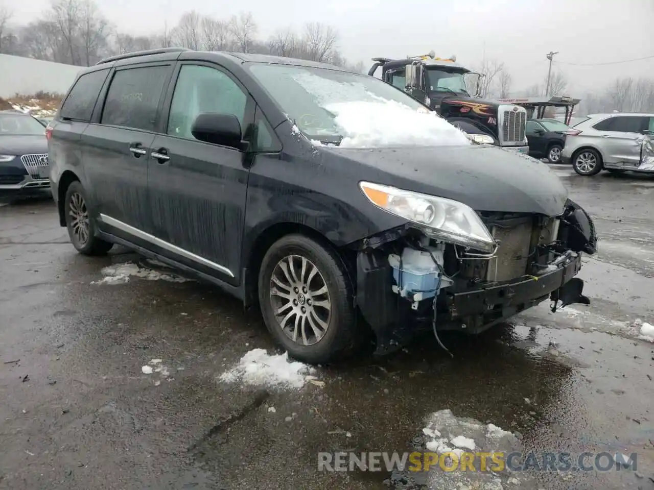 1 Photograph of a damaged car 5TDYZ3DC3KS007328 TOYOTA SIENNA 2019