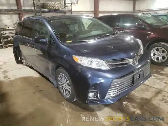 1 Photograph of a damaged car 5TDYZ3DC5KS005516 TOYOTA SIENNA 2019