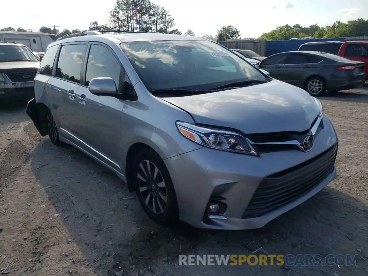 1 Photograph of a damaged car 5TDYZ3DC5KS999925 TOYOTA SIENNA 2019