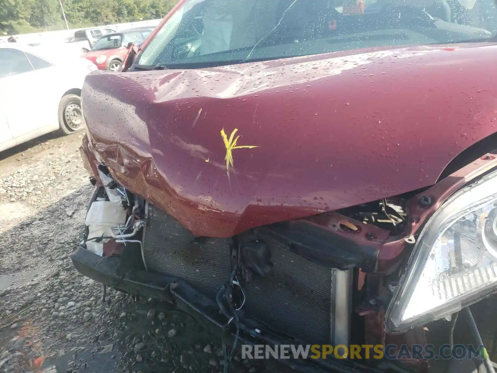 7 Photograph of a damaged car 5TDYZ3DC9KS973652 TOYOTA SIENNA 2019