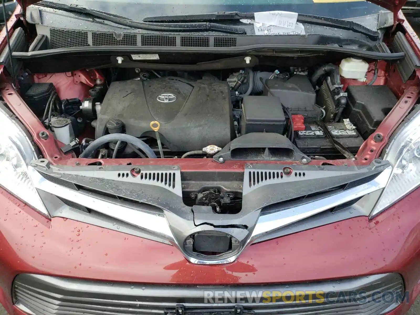 7 Photograph of a damaged car 5TDYZ3DCXKS012137 TOYOTA SIENNA 2019