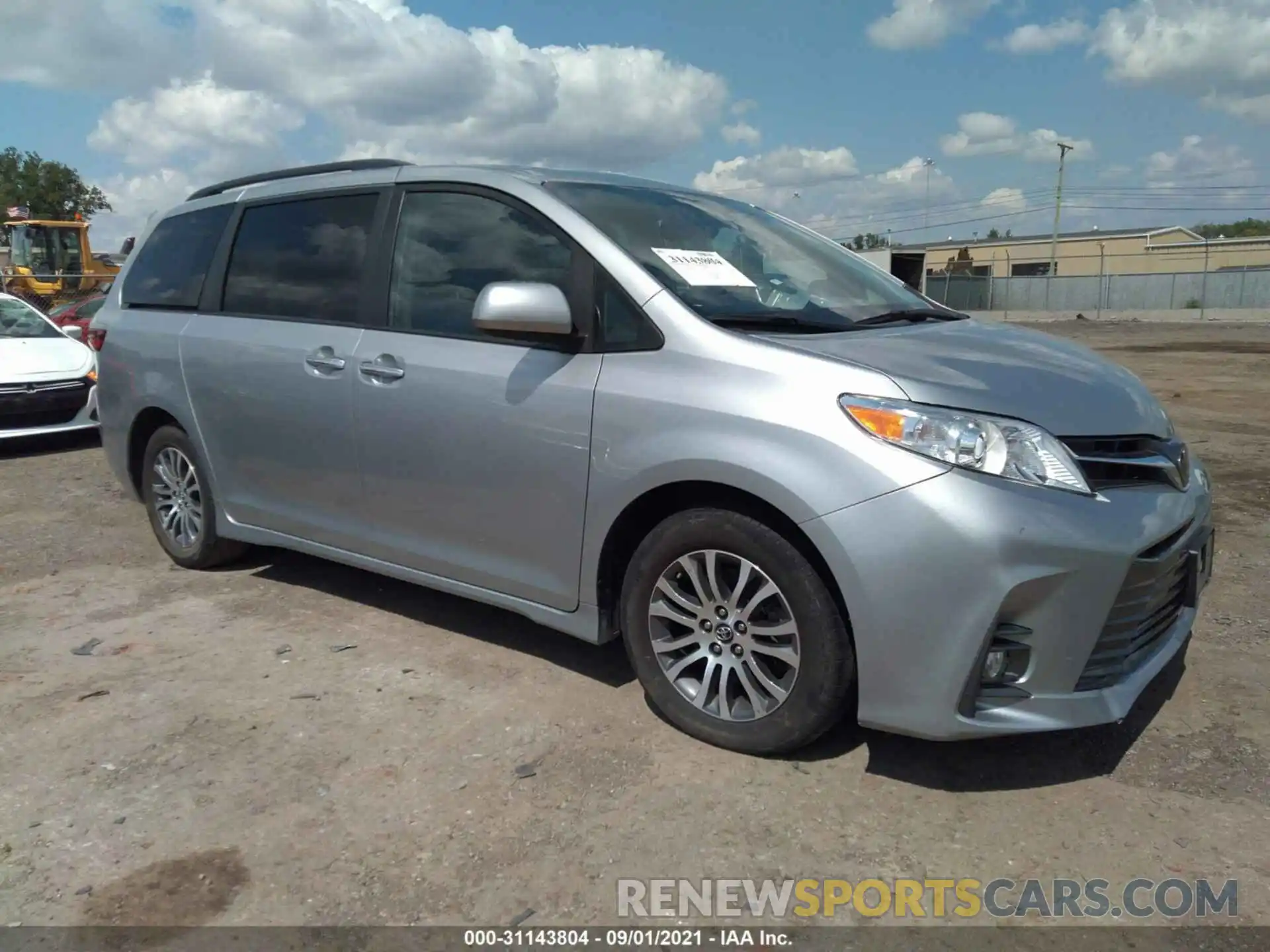 1 Photograph of a damaged car 5TDYZ3DCXKS967603 TOYOTA SIENNA 2019