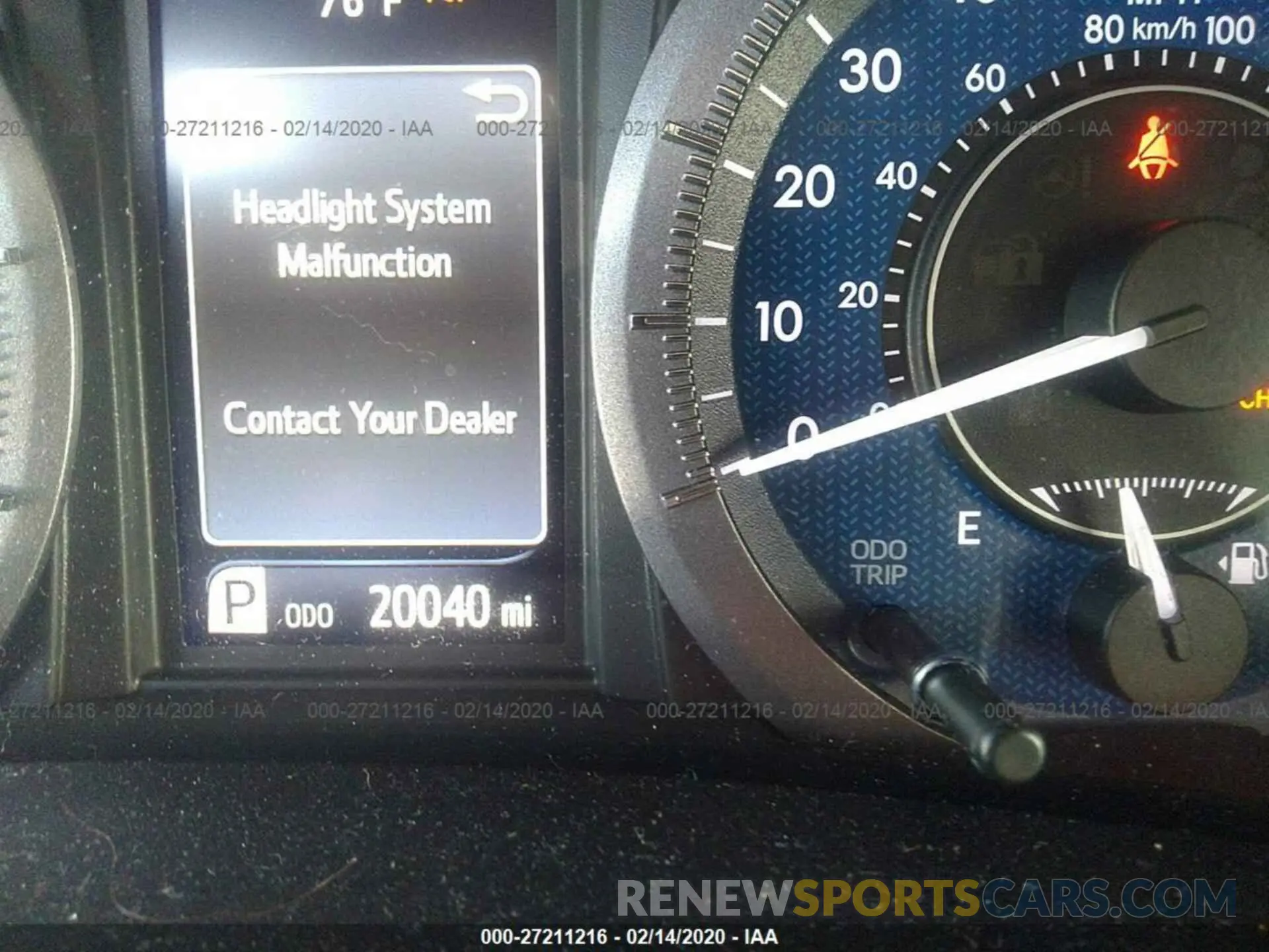 7 Photograph of a damaged car 5TDZZ3DC2KS972492 TOYOTA SIENNA 2019
