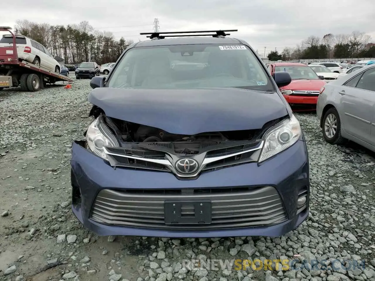 5 Photograph of a damaged car 5TDDZ3DCXLS232653 TOYOTA SIENNA 2020