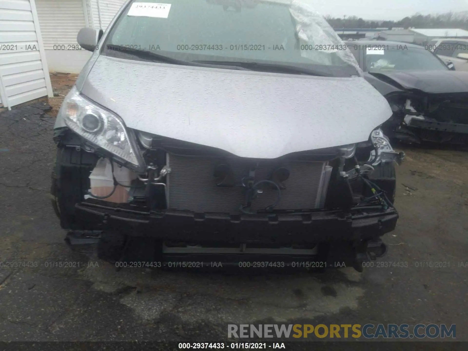 6 Photograph of a damaged car 5TDKZ3DC0LS076761 TOYOTA SIENNA 2020