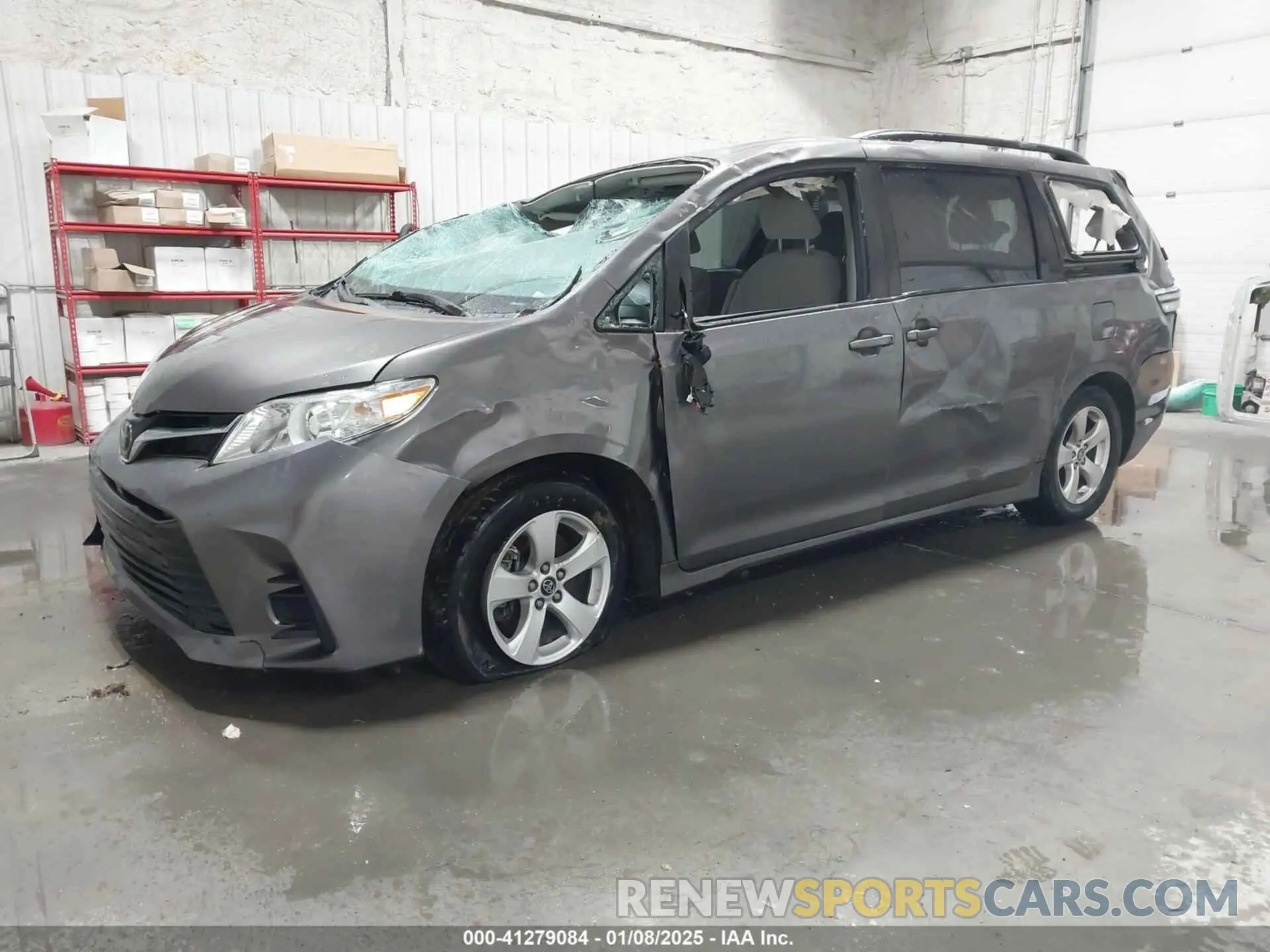 2 Photograph of a damaged car 5TDKZ3DC1LS048256 TOYOTA SIENNA 2020