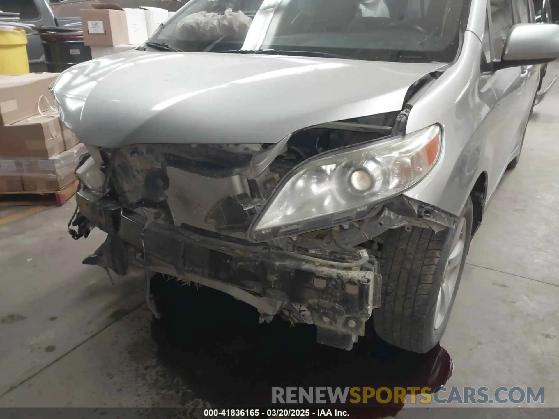 6 Photograph of a damaged car 5TDKZ3DC2LS065051 TOYOTA SIENNA 2020