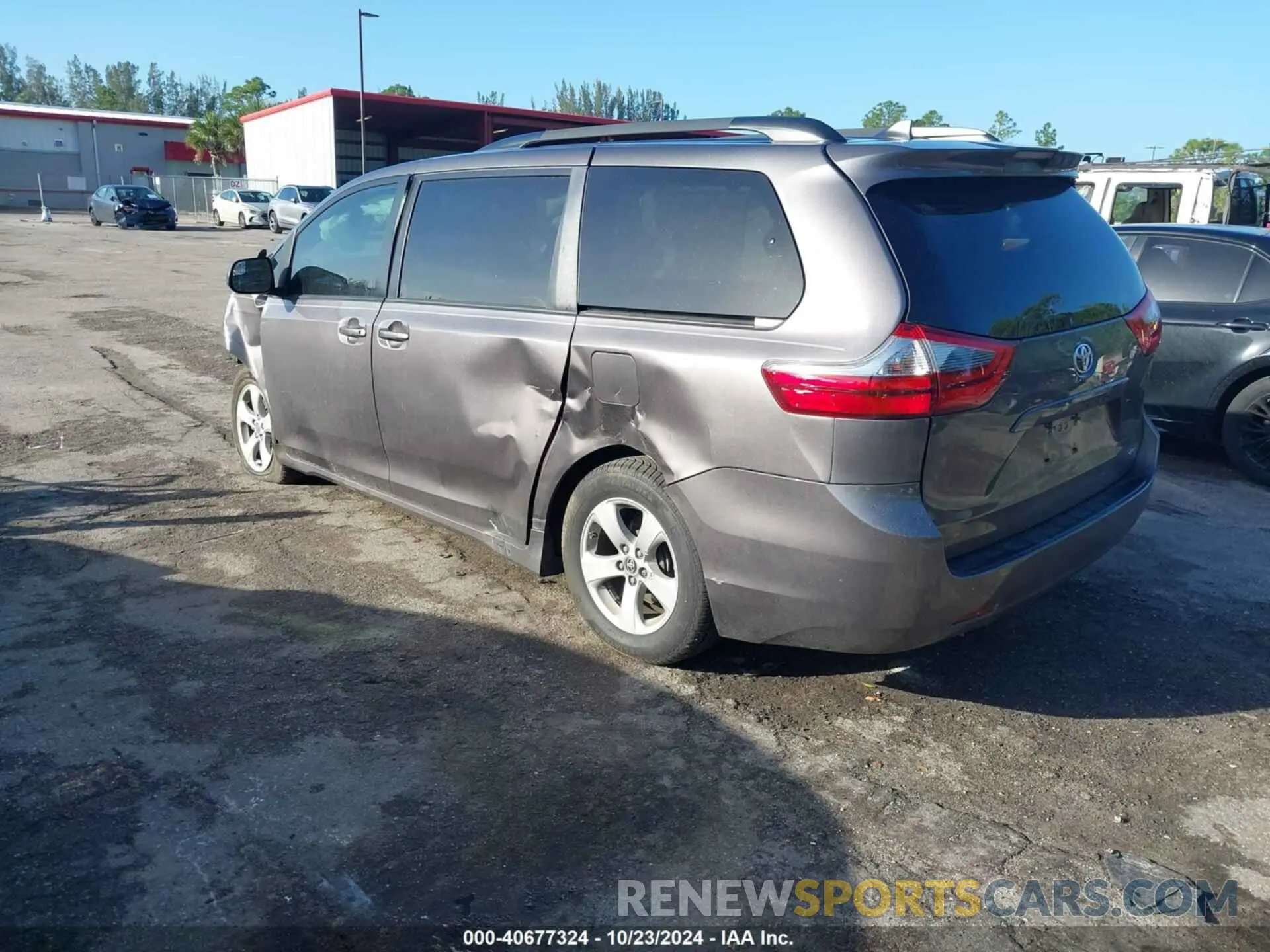 3 Photograph of a damaged car 5TDKZ3DC2LS076504 TOYOTA SIENNA 2020