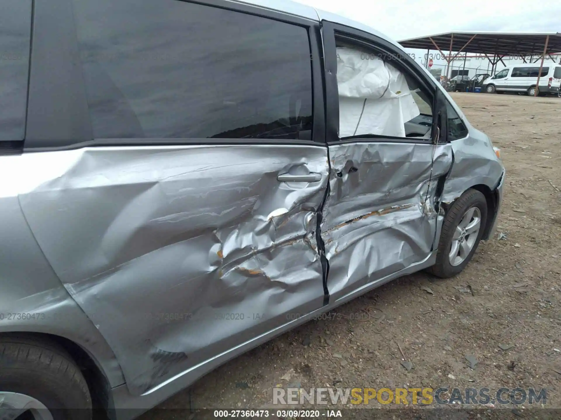 6 Photograph of a damaged car 5TDKZ3DC7LS034393 TOYOTA SIENNA 2020