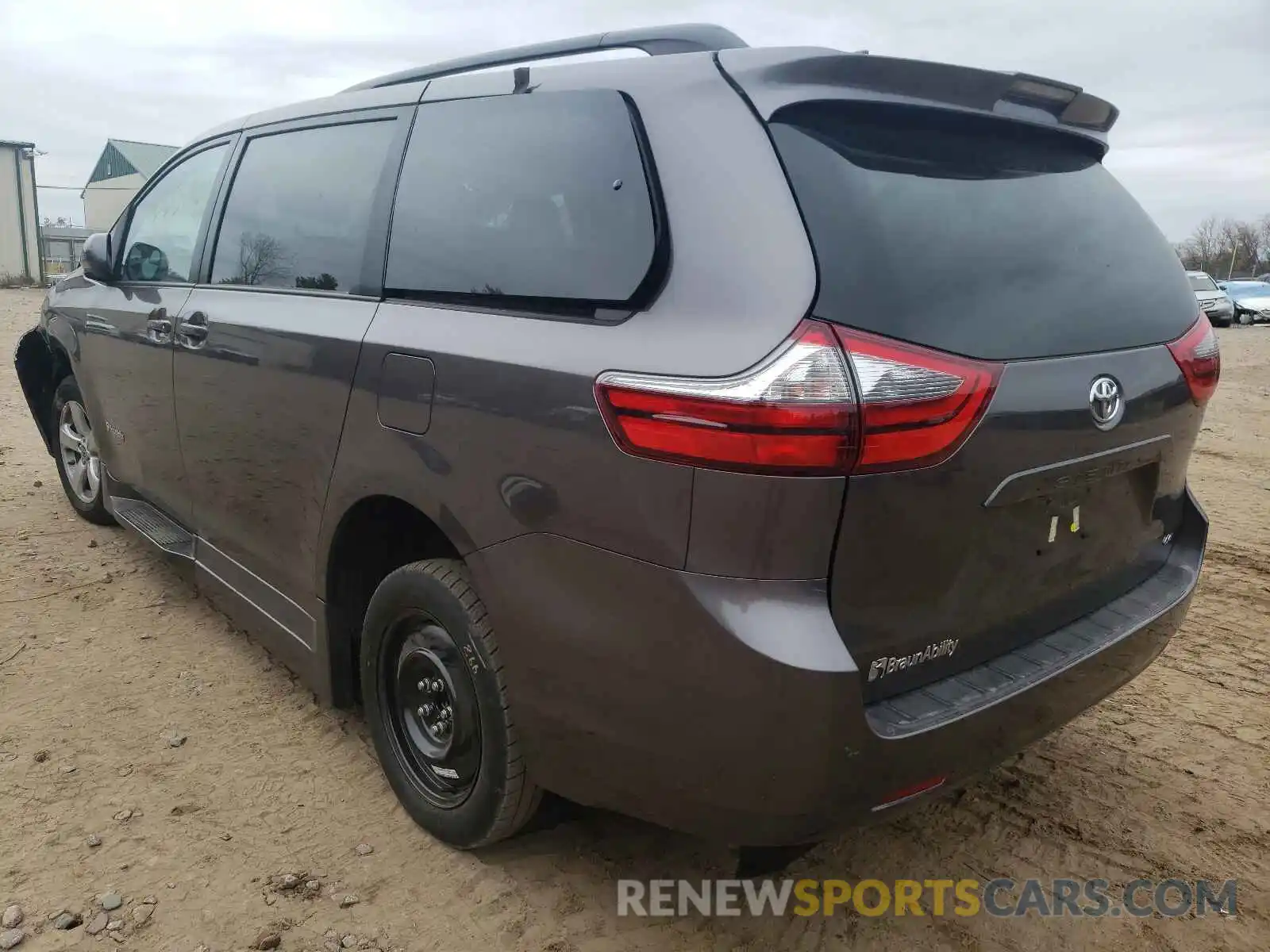 3 Photograph of a damaged car 5TDKZ3DC7LS077888 TOYOTA SIENNA 2020