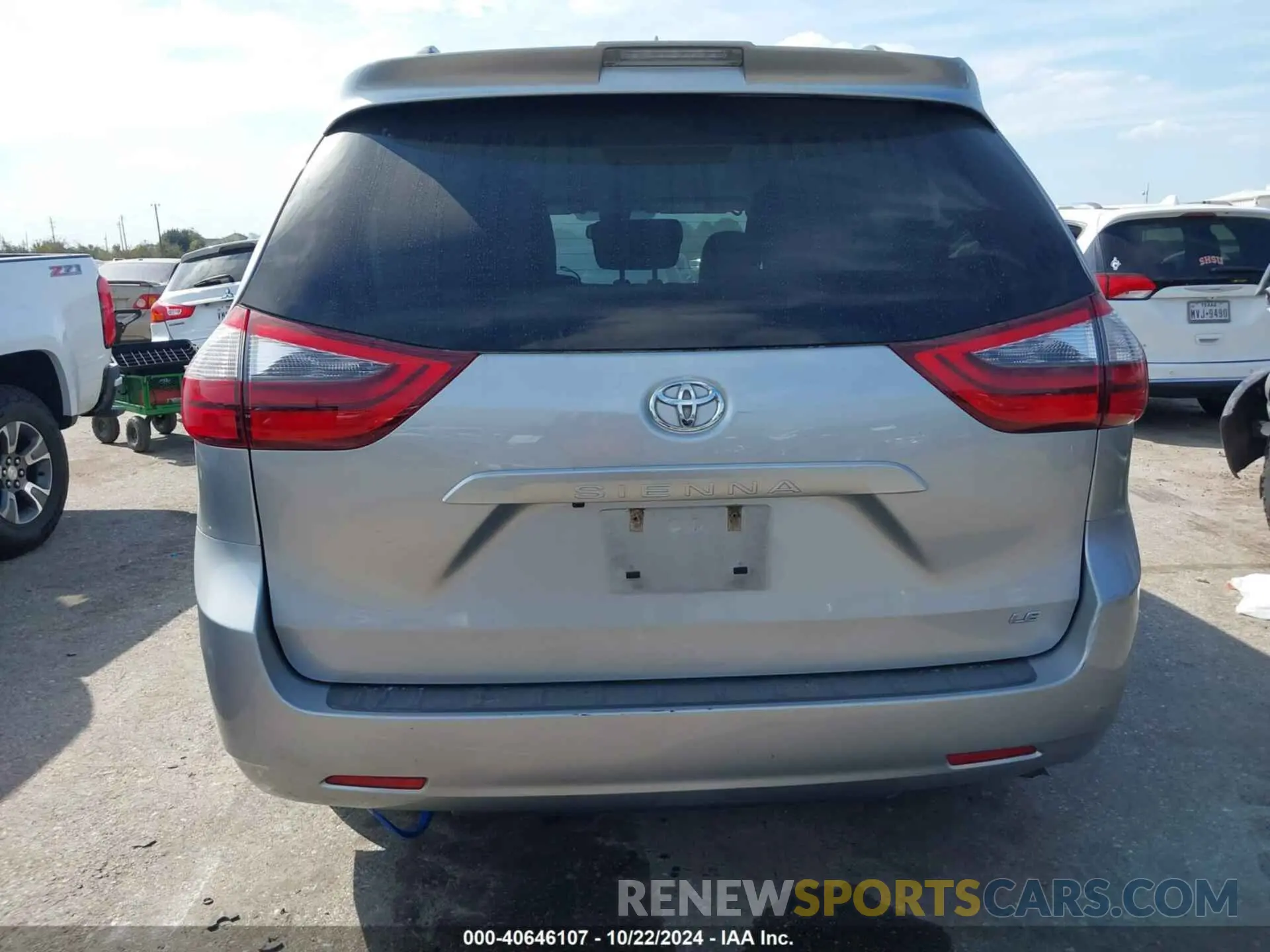 16 Photograph of a damaged car 5TDKZ3DC9LS024142 TOYOTA SIENNA 2020